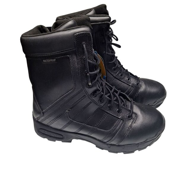 S.W.A.T. 9 Inch Side Zip Waterproof  Combat Riding Work Boot US 11.5 Mens 123401 - Picture 2 of 12